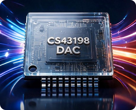 Cirrus Logic CS43198 DAC v Shanling CD50
