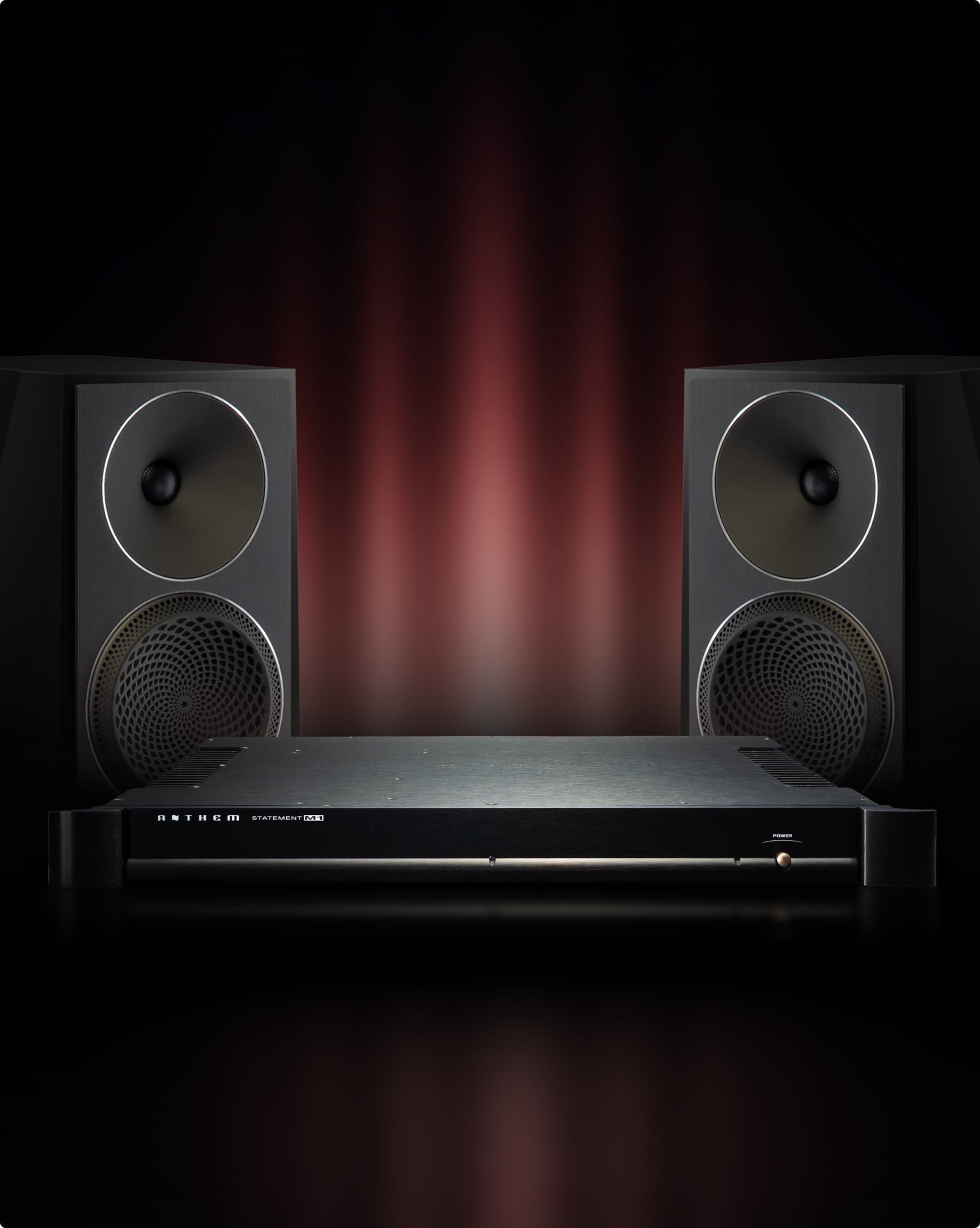 Anthem Statement M1 v high-end zostave s reproduktormi, ktoré sa predávajú samostatne