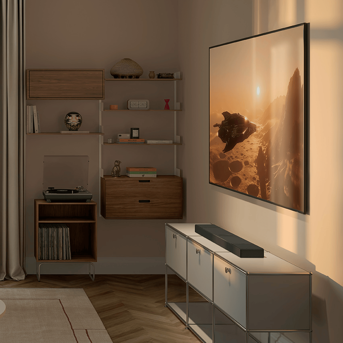 KEF XIO v interiéru