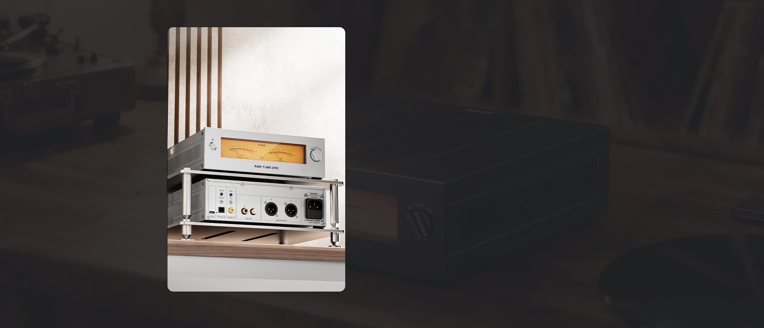 FiiO K11 R2R desktop zostava