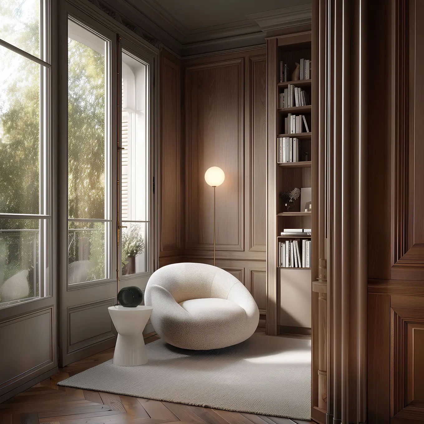 Devialet Phantom Ultimate 98 dB Deep Forest v interiéri