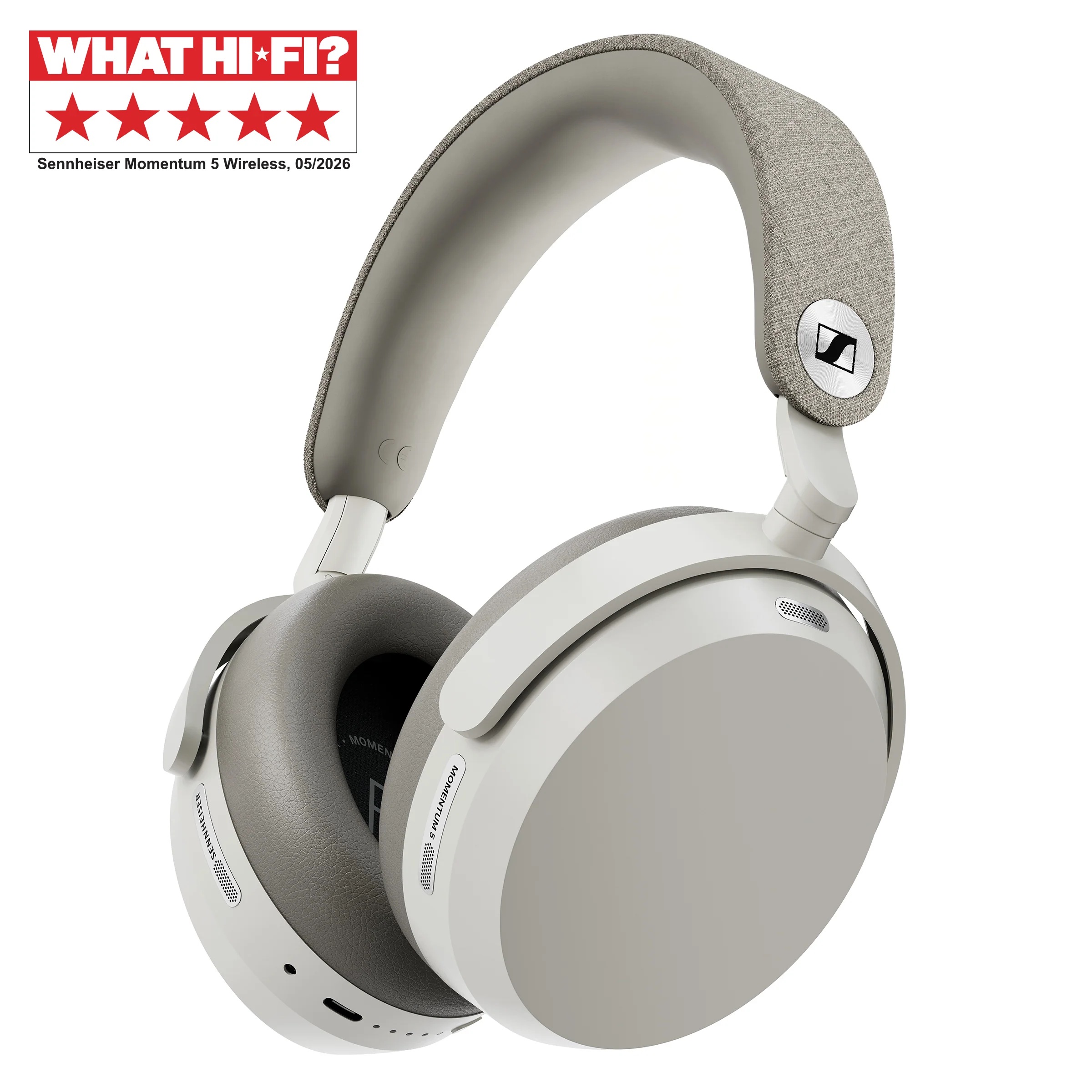 Sennheiser MOMENTUM 5 Wireless – päť hviezdičiek od What Hi-Fi