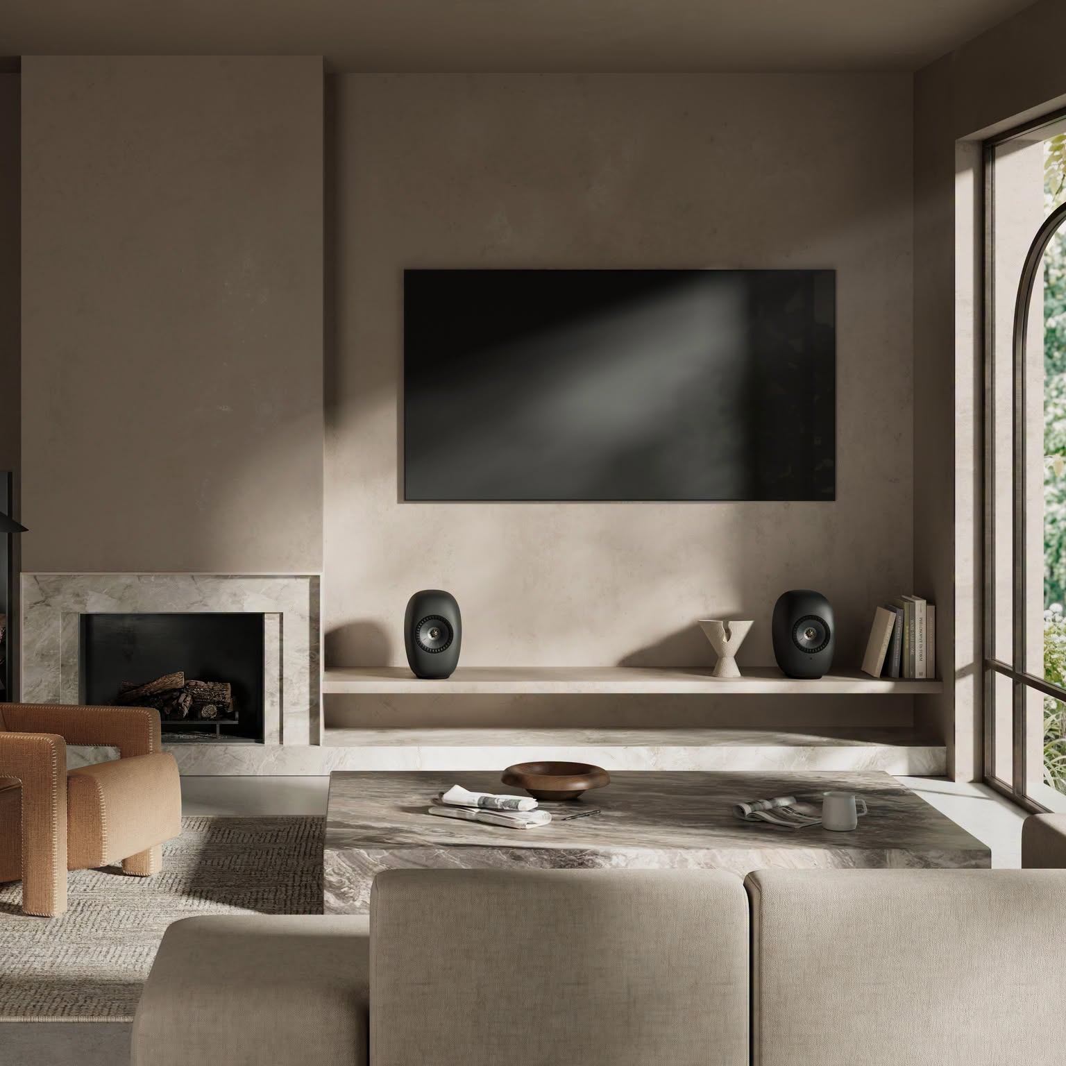 KEF LS LUXE elegantné prevedenie