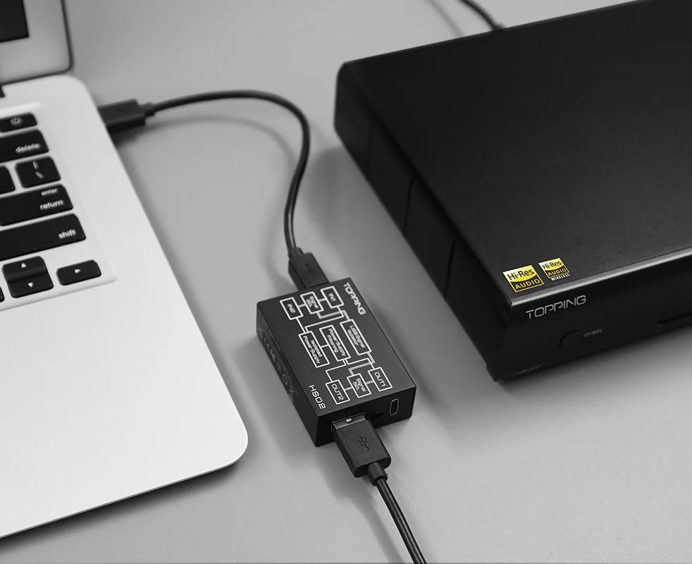 TOPPING HS02 USB audio izolátor