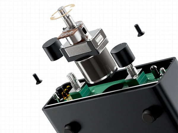 Fosi Audio P4 Mini Preamplifier ovládač hlasitosti