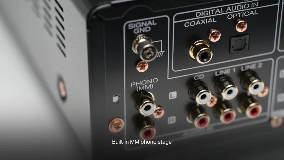Marantz MODEL 70 zadní panel a phono vstup