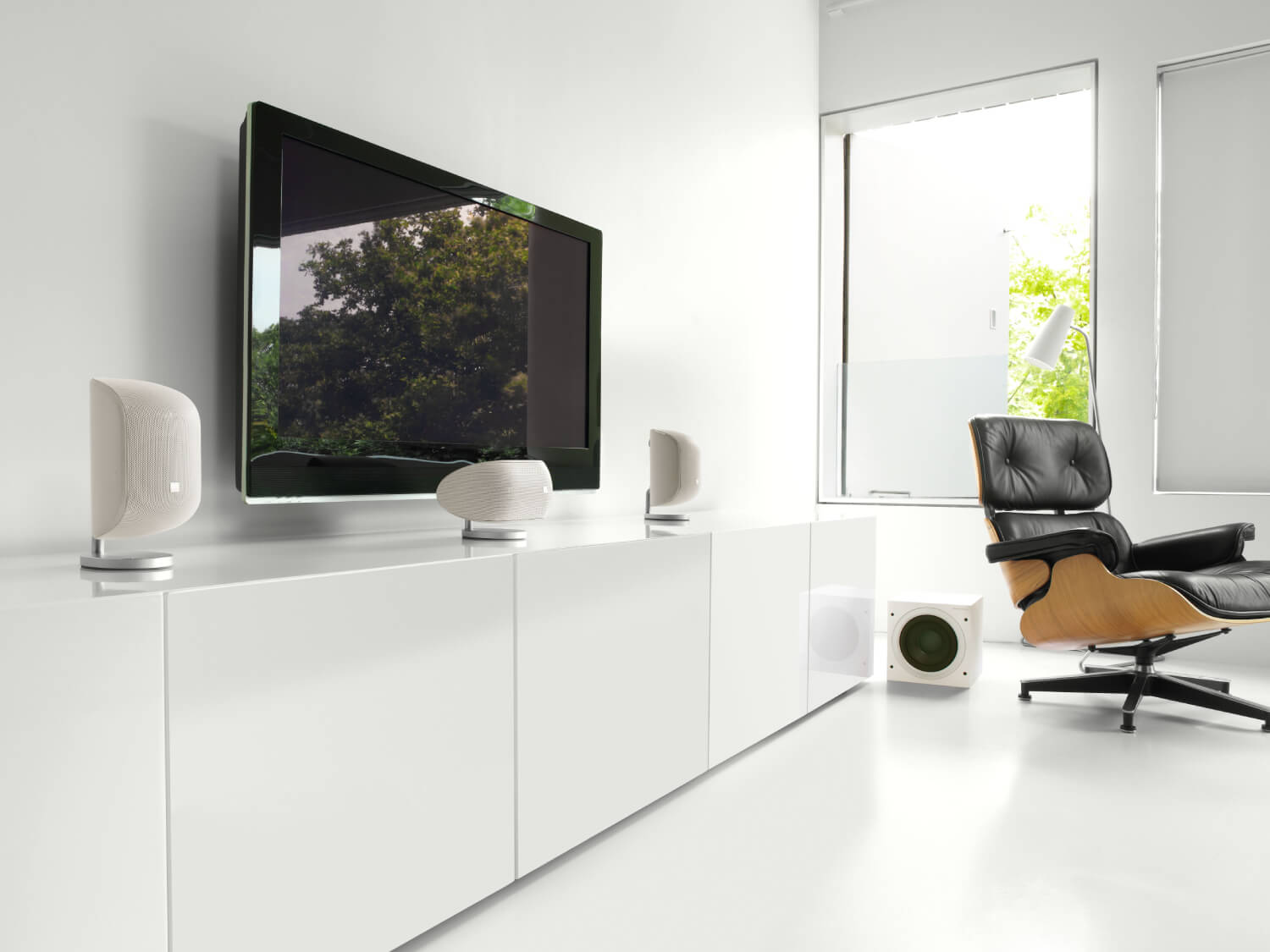 Bowers & Wilkins ASW608 detail subwoofera