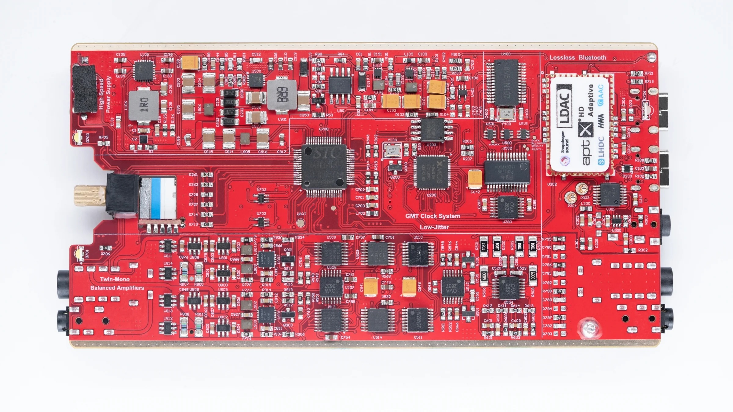 iFi iDSD GR 2 vnitřní deska a elektronika