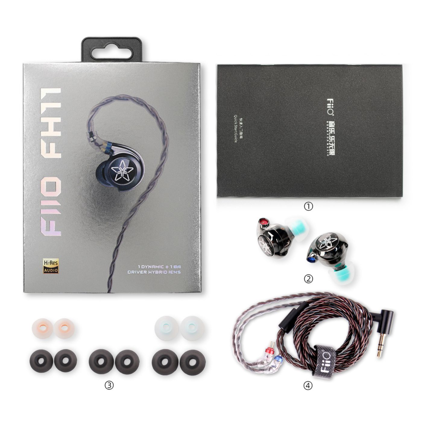 FiiO FH11 obsah balenia