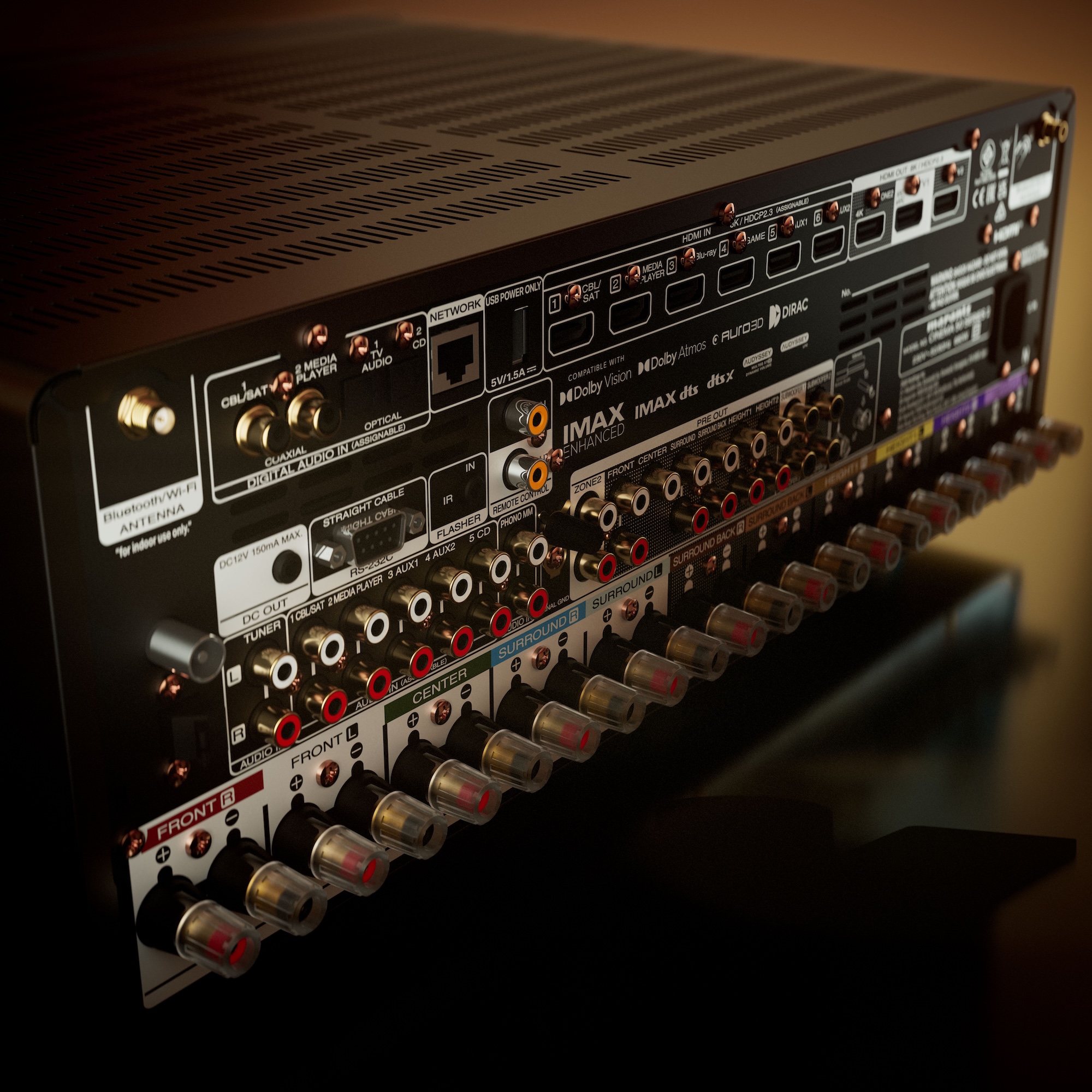 Marantz CINEMA 50 Series 2 zadní panel