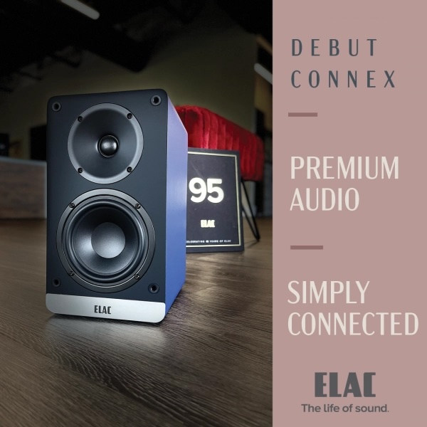 ELAC Debut ConneX DCB41 aktivní regálové reproduktory