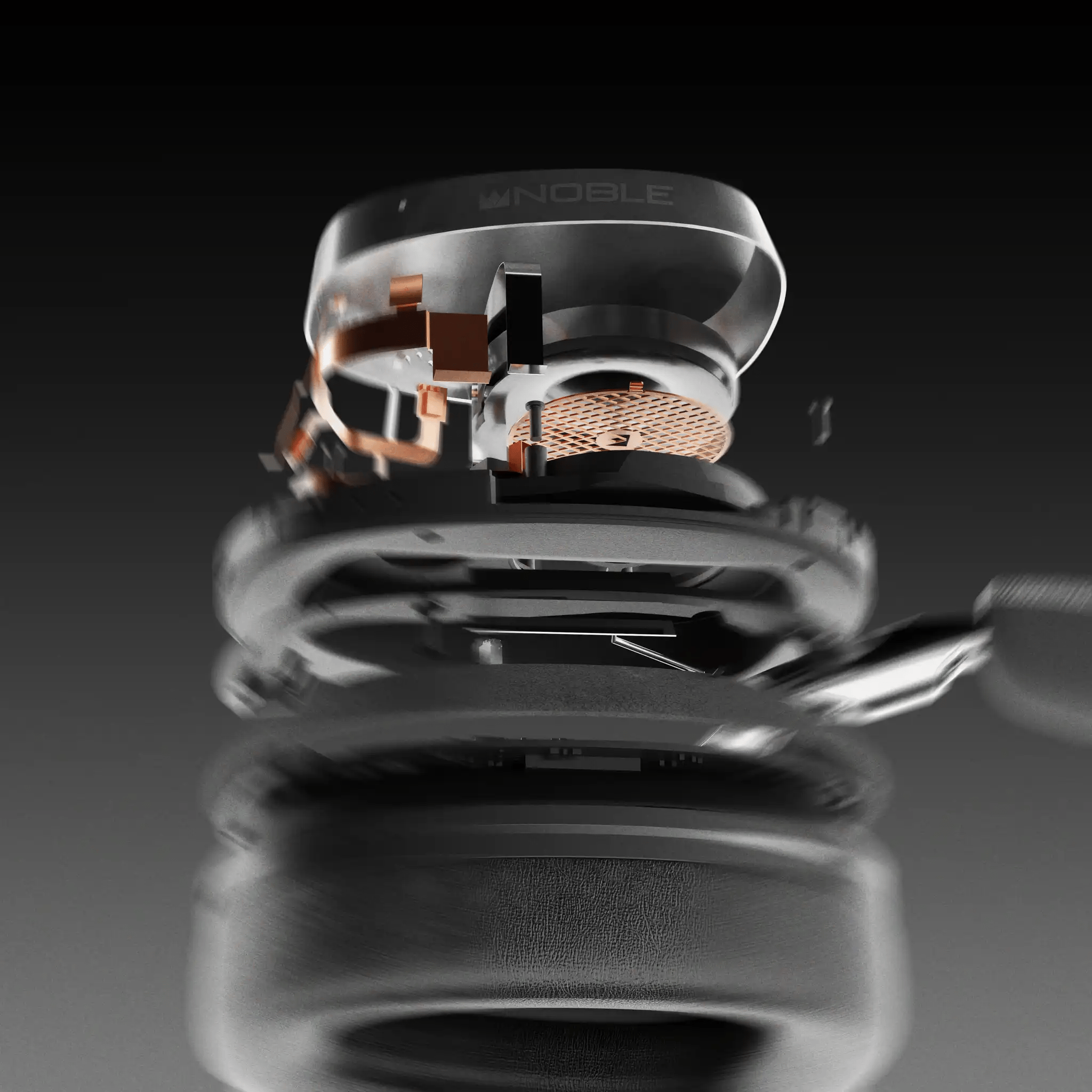 Noble Audio FoKus Artemis detail náušníkov