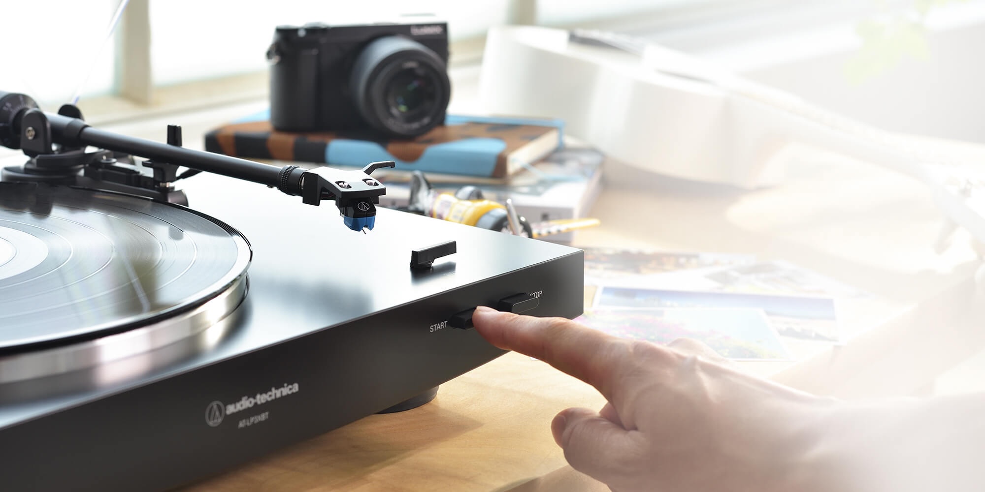 Automatické spuštění raménka Audio-Technica AT-LP3XBT