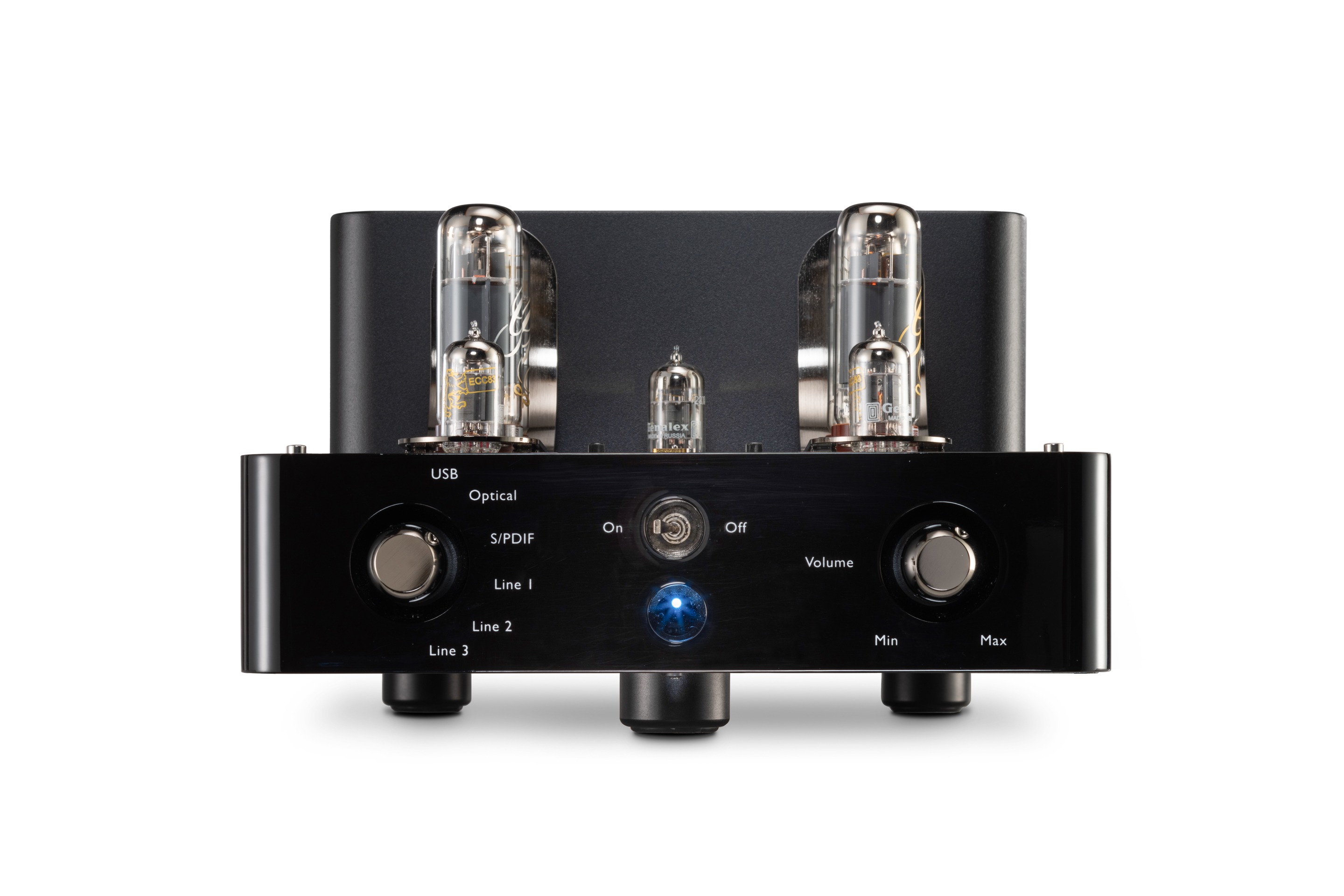 Unison Research S6 Black Edition pohled zepředu