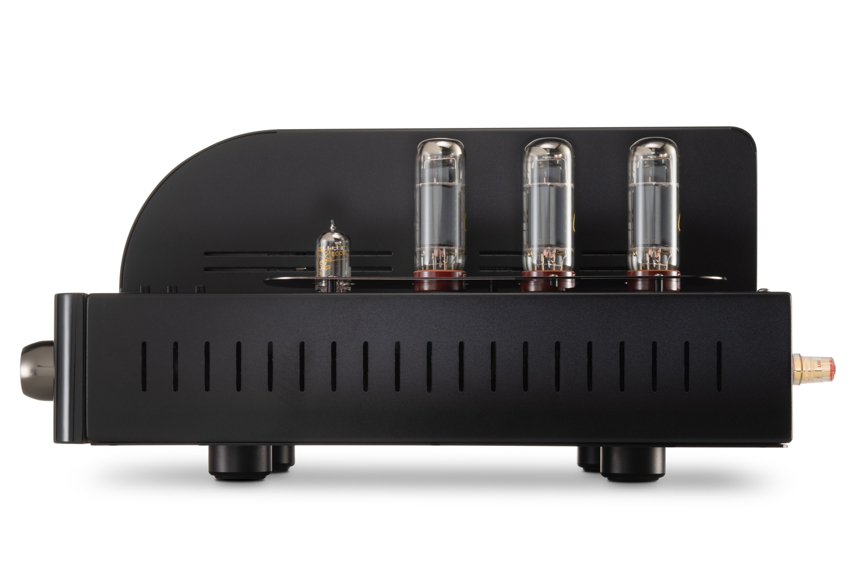 Unison Research S6 Black Edition pohled z boku