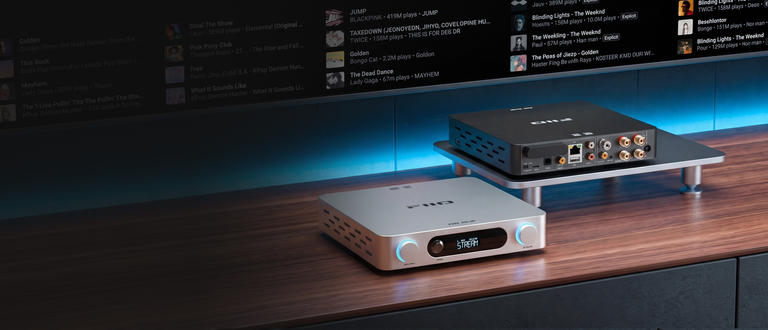 FiiO AIR AMP streamingový integrovaný zosilňovač