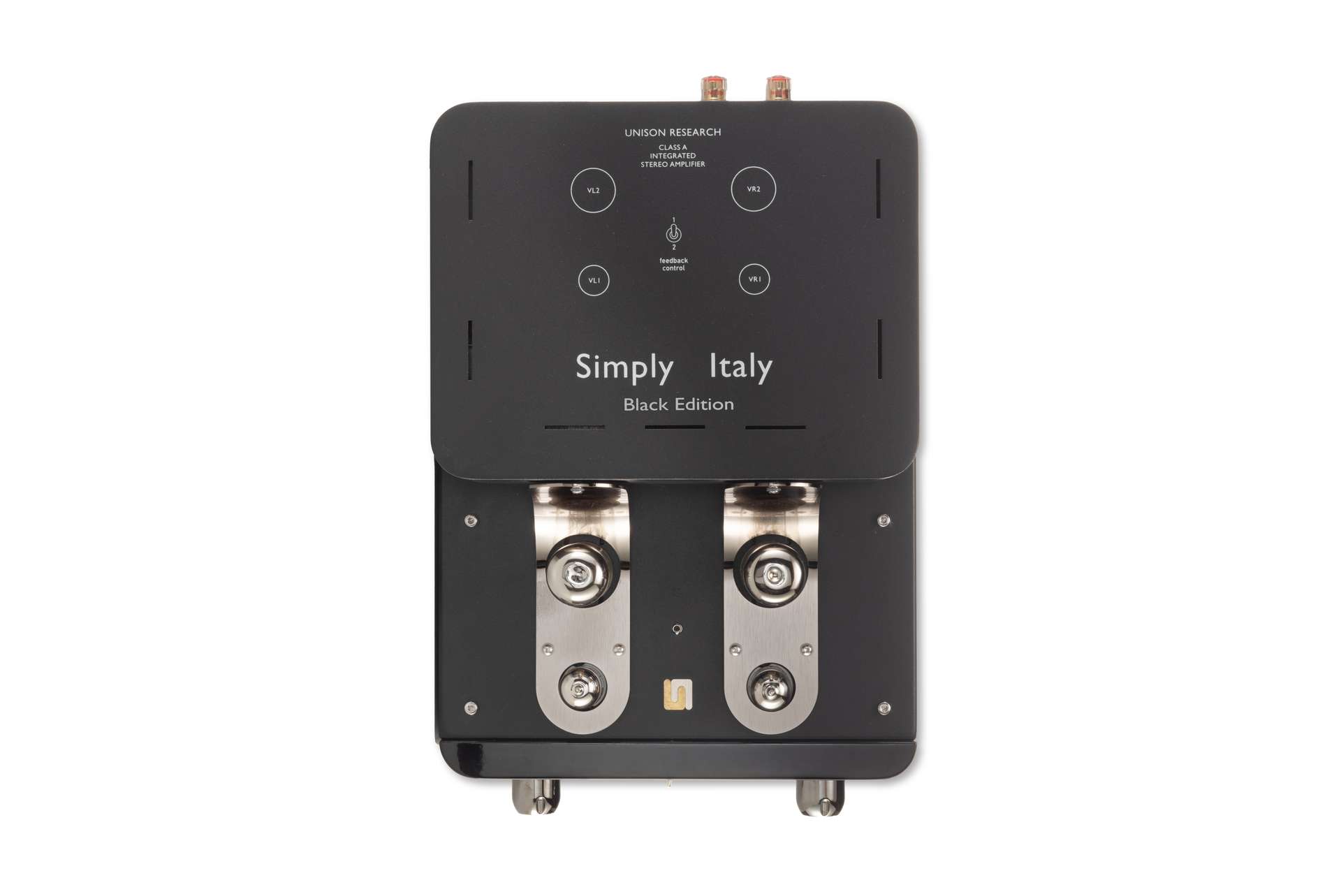 Unison Research Simply Italy Black Edition pohled shora