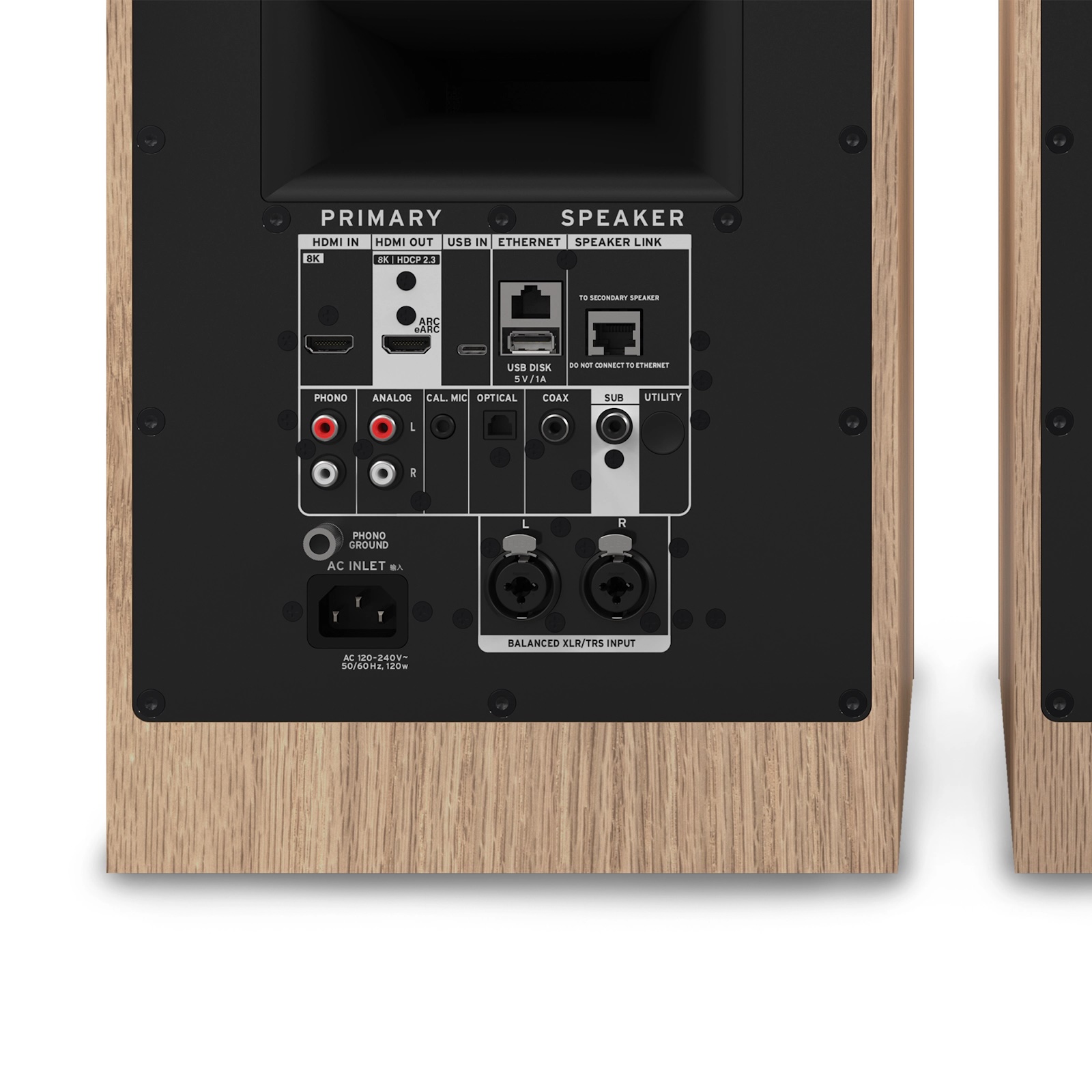 Zadní panel Klipsch The Nines II