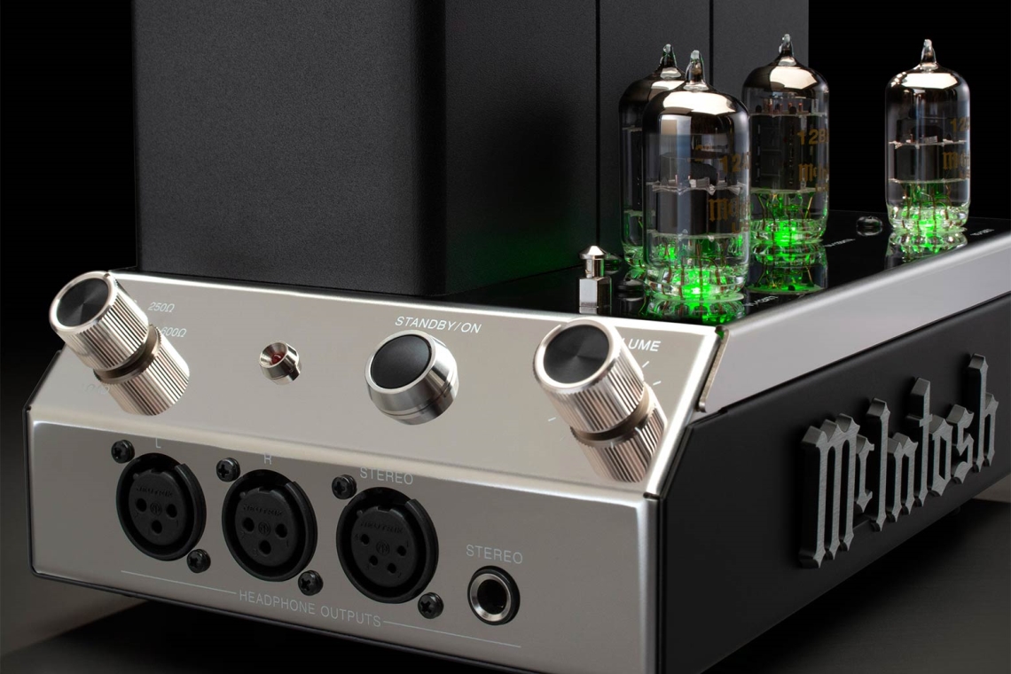 McIntosh MHA200 detail ovládania