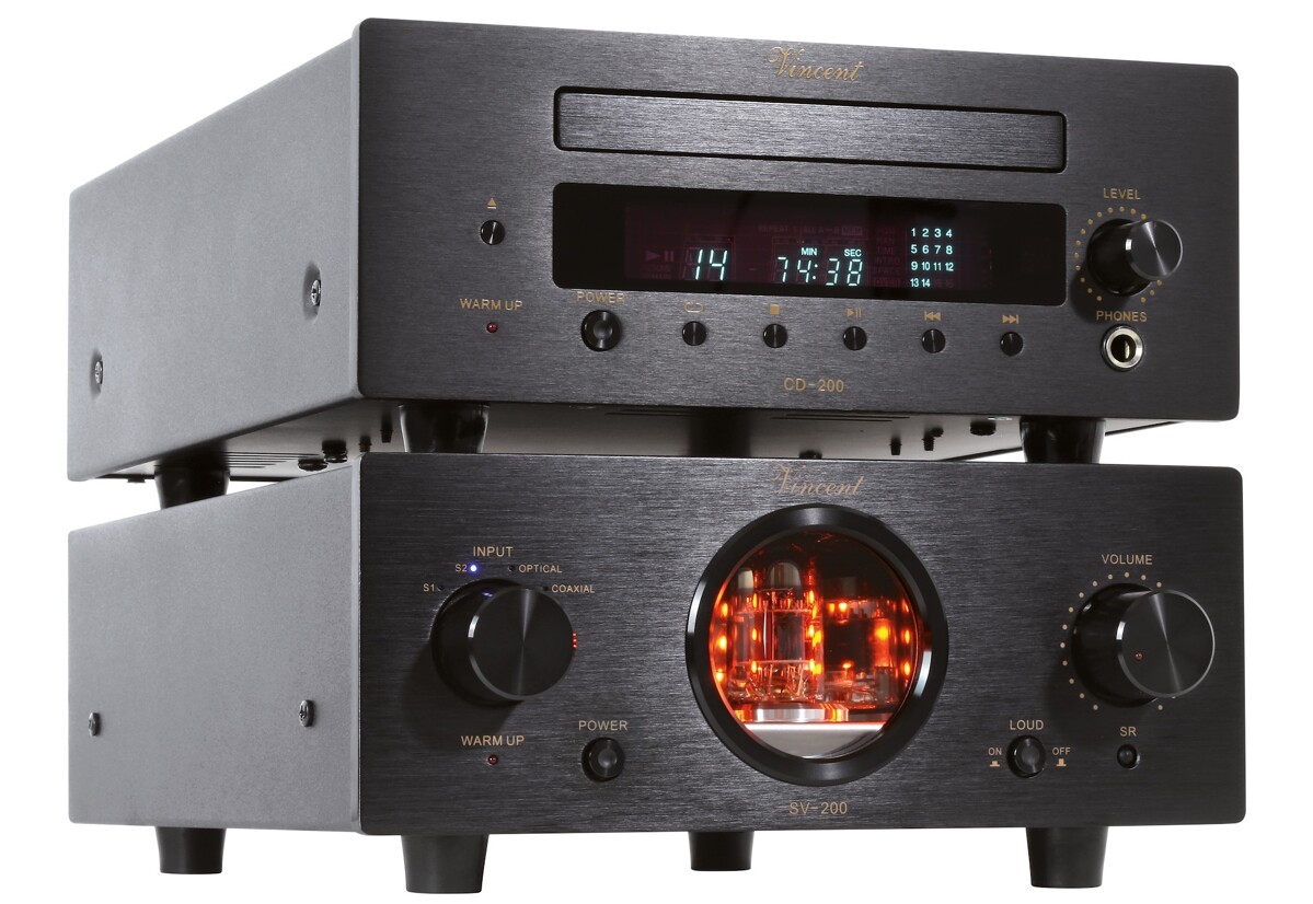 Vincent SV-200 a CD-200 Hi-Fi sestava