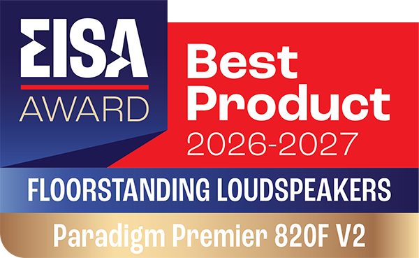 EISA Floorstanding Loudspeakers 2026-2027 Paradigm Premier 820F v2