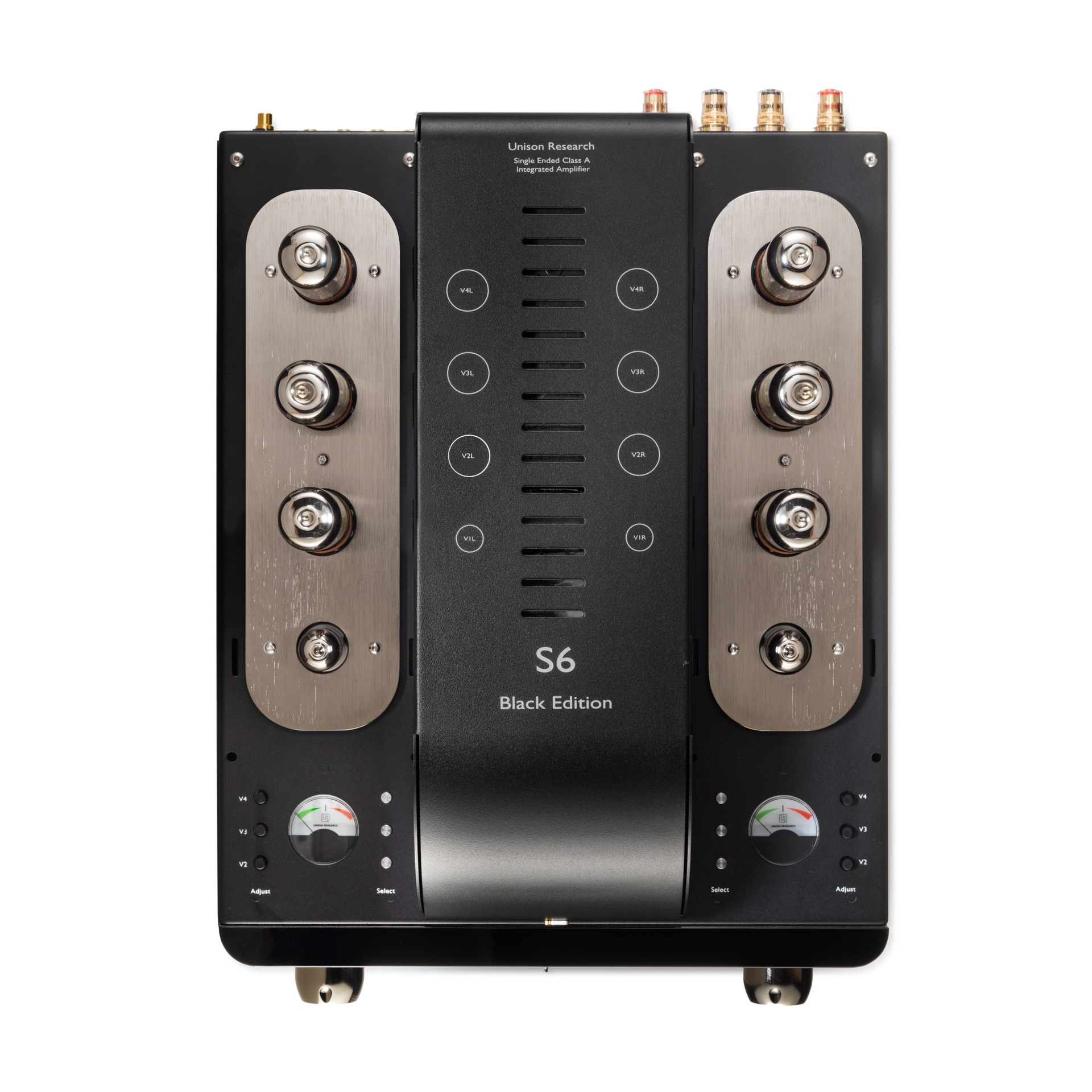 Unison Research S6 Black Edition pohled shora