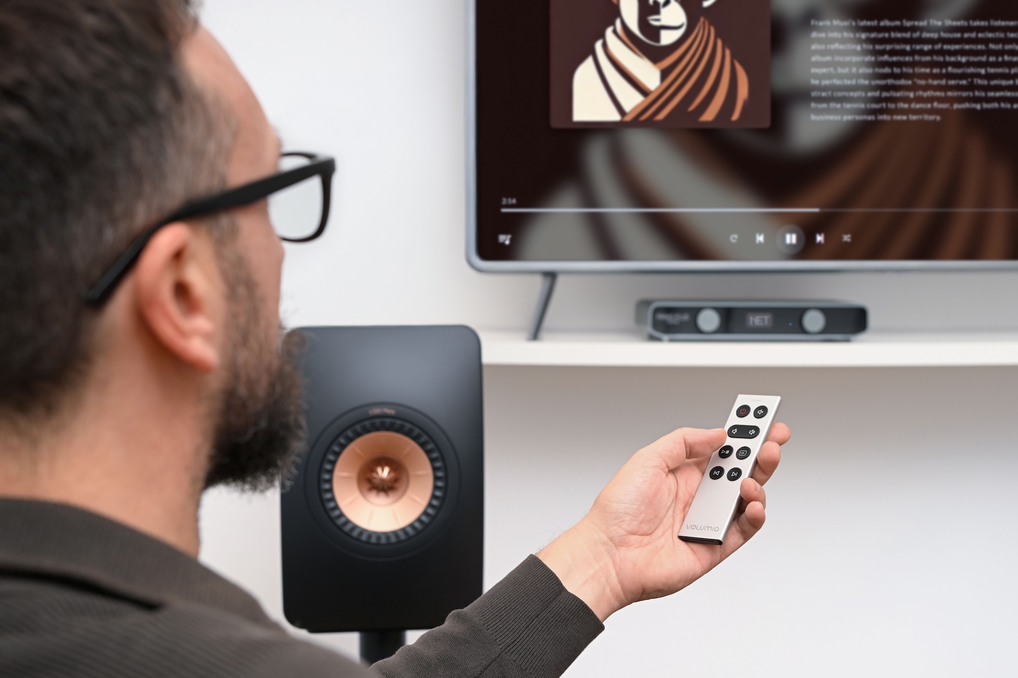 Volumio Primo Plus jako digitální centrum domácí Hi-Fi sestavy