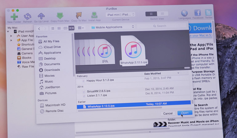 Artıq Whatsapp sizin iPad-də !