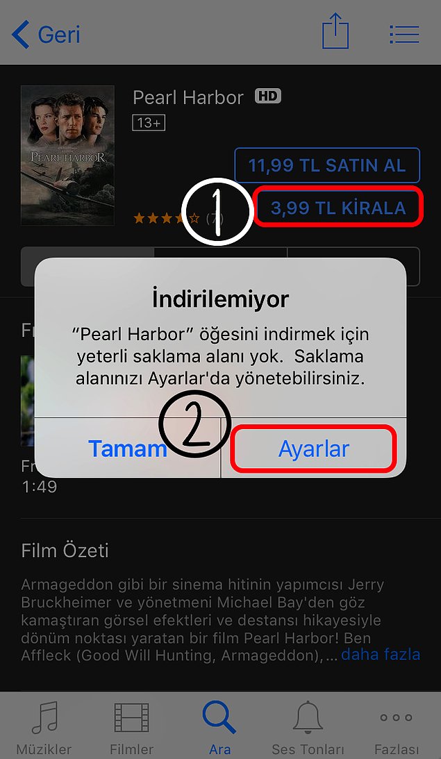 iPhone'nun yaddaşında yer açmaq üçün fayl silməkdən bezənlər üçün: 10 saniyədə 1 GB yer açın