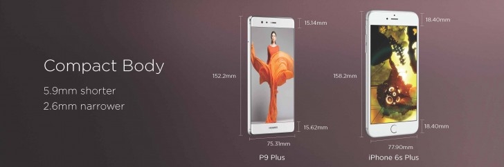Huawei'dən daha bir flaqman telefon modeli: Huawei P9 Plus