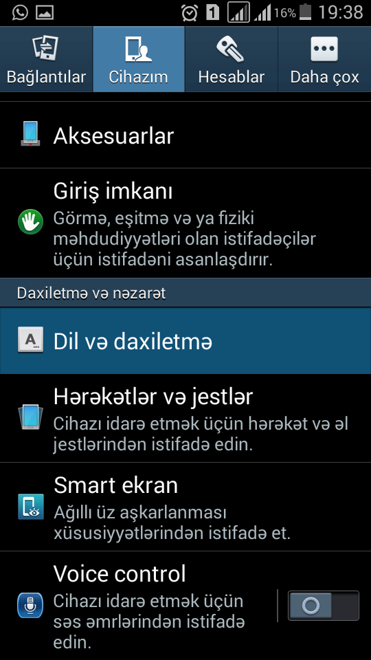 Android'də iPhone klaviaturası istifadə etmək
