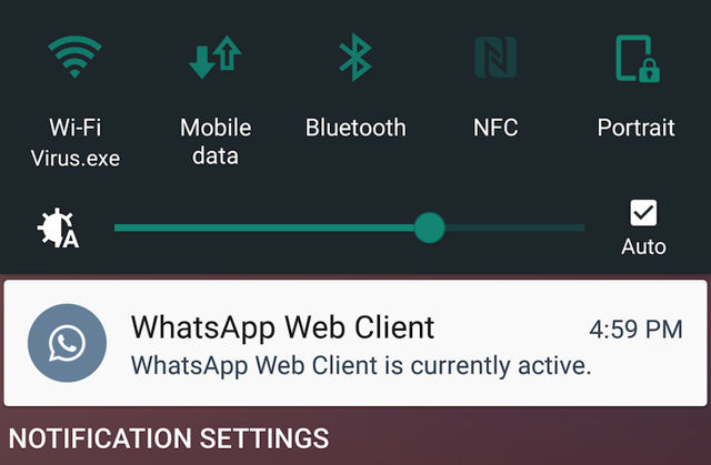 Whatsappa yeni bildiriş funksiyası əlavə olundu