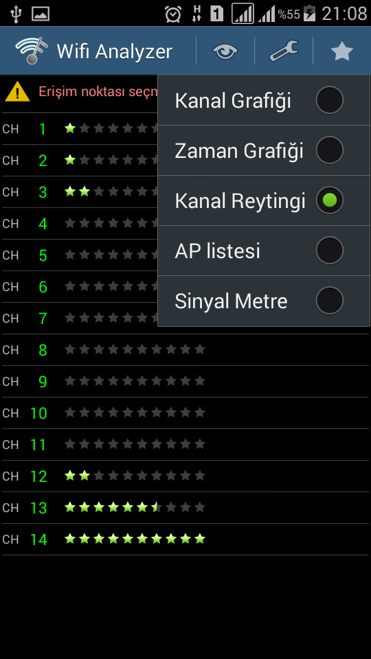 Wi-Fi sürətini 5 qat artırmaq üçün əla tətbiq: Wi-Fi Analyzer