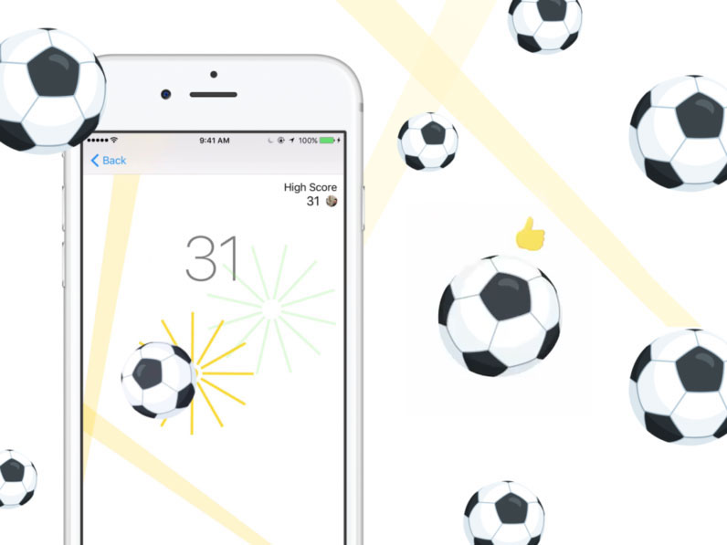 Facebook Messenger'də futbol oynayın