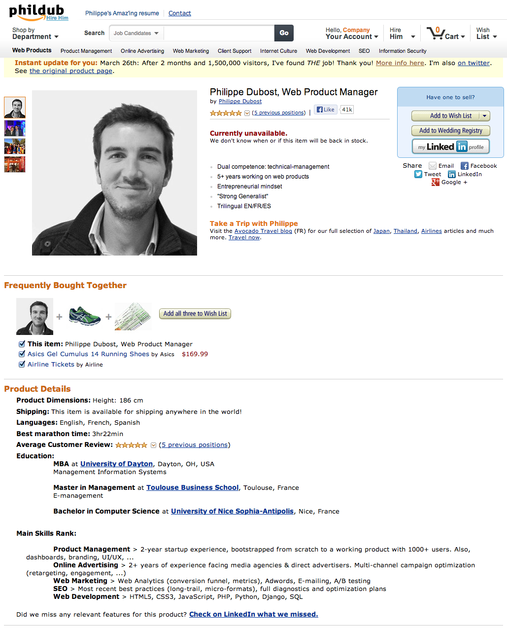 "Ən maraqlı CV mənimdir" deyənləri belə utandıracaq CV-lər