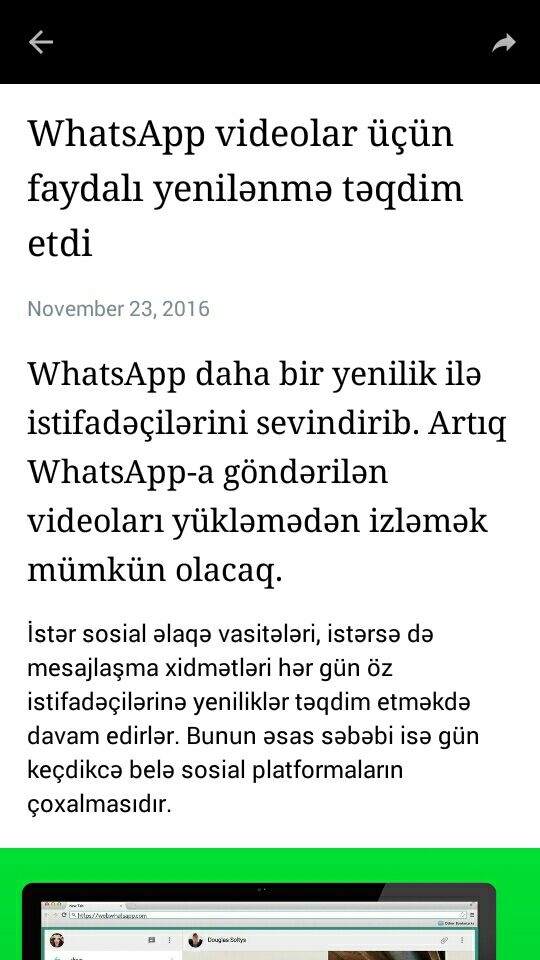 Məşhur mesajlaşma platforması "Telegram" özünün yeni bloq platforması "Telegraph"ı təqdim etdi