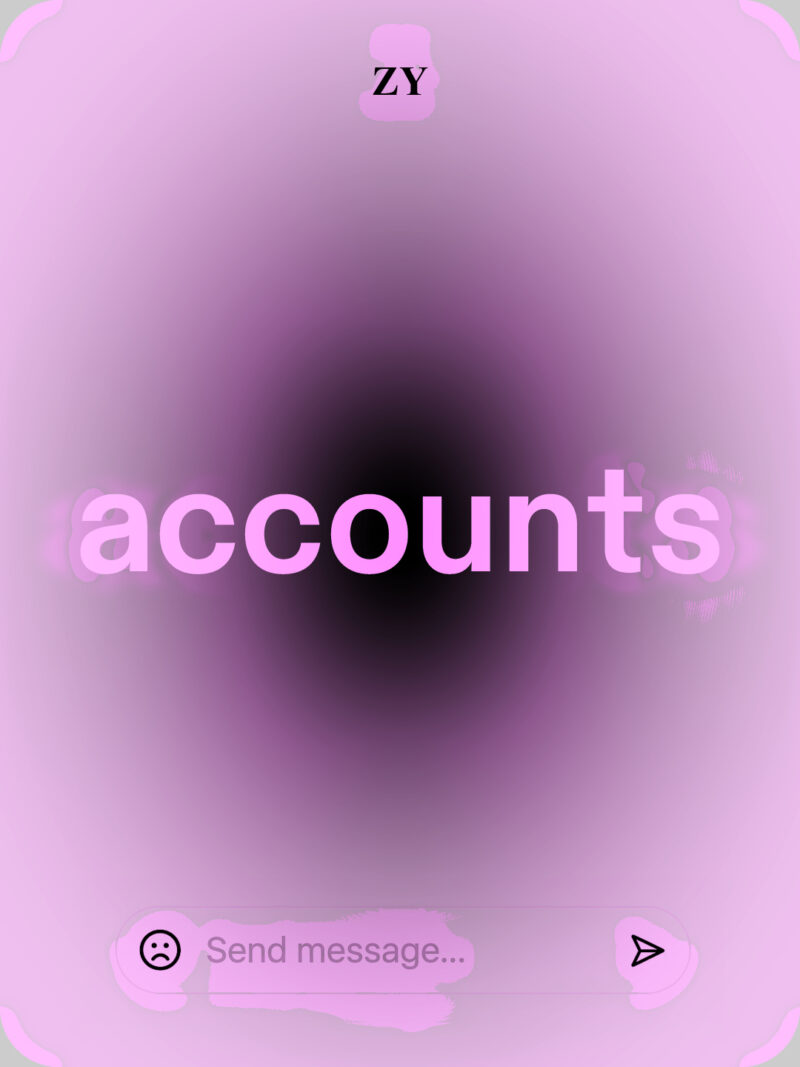 Accounts cover