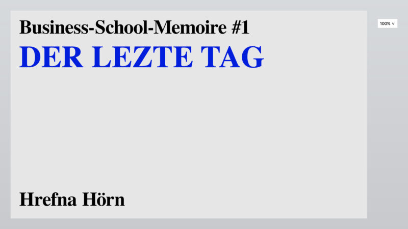 Businessschoolmemoire tegel media de 1