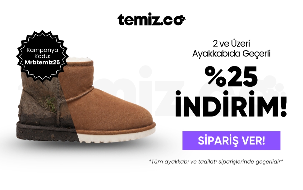 AYAKKABI BAKIMI %25 İNDİRİM FIRSATI!