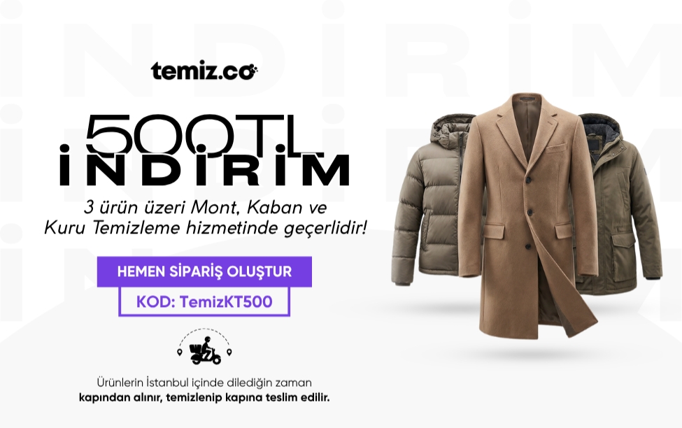 Sepette 500 TL İndirim!