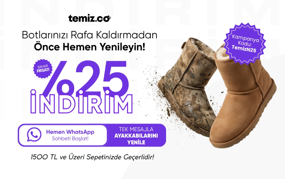 Temizco Bahar Kampanyası - %25 İndirim