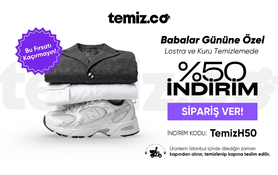 Temizco Babalar Günü Kampanyası - %50 İndirim