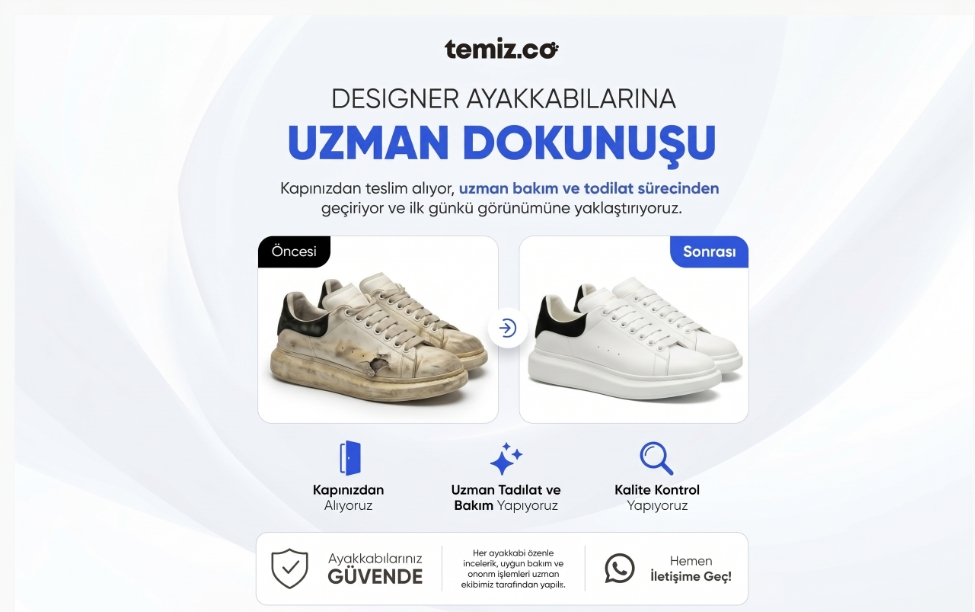 Designer Ayakkabıların Usta Ellerde!