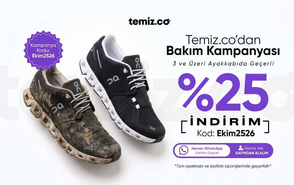 3 Ayakkabı Kampanyası - %25 İndirim