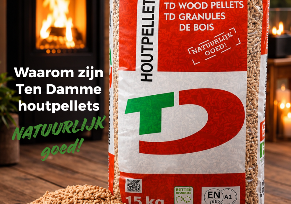 Waarom zijn Ten Damme houtpellets NATUURLIJK goed 1