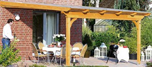 Skan Holz Terrassenüberdachung Ravenna 541 x 350 cm Douglasie | Ihre