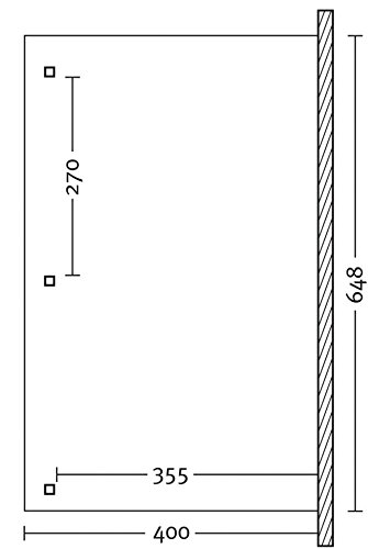 SKAN HOLZ 201235-00-20 Andria Terrassenüberdachung, unbehandelt | Ihre