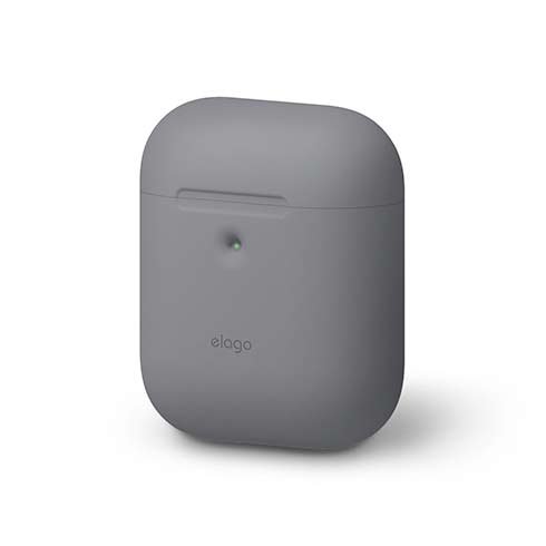 Elago Airpods 2 Silicone Case - Medium Gray