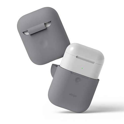 Elago Airpods 2 Silicone Case - Medium Gray