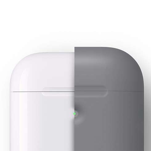 Elago Airpods 2 Silicone Case - Medium Gray